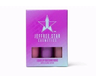 NEW Jeffree Star Cosmetics Liquid Lip Threesome Minis Summer Box Trio - Image 1 of 4