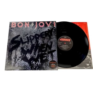 Bon Jovi Slippery When Wet LP ITALY 1989 - Picture 1 of 1