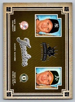 Donruss Diamond Kings Timeline 2005 Jason Giambi T-21 Foto 1 de 2