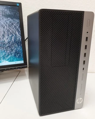 HP EliteDesk AMD Ryzen 5 Pro 1256GB 8GB Radeon Vega Windows 11 Pro DVD - Bild 1 von 4