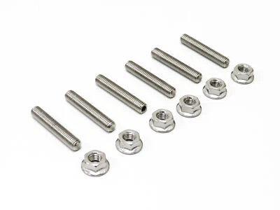 Stainless Steel Exhaust Studs & Nuts For Triumph Trophy 900 885cc 1990-2002 - Image 1 of 2