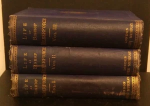 Complete collection of The Life of Bishop Wilberforce, in 3 volumes - Picture 1 of 3