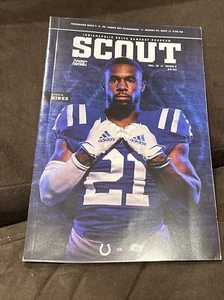 2022 Buccaneers At Colts Game Day Program — Nyheim Hines - Picture 1 of 2