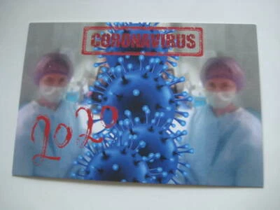 2020 Postal Stationery Postcard on Fight the Virus and Salute the Heroes - Image 1 of 2