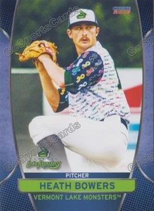2016 Vermont Lake Monsters Heath Bowers RC Rookie Athletics - Picture 1 of 1