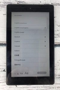 Amazon Kindle Fire 7 tablet 16GB - 9th Generation Black (M8S26G) Tested & Reset - Picture 1 of 3