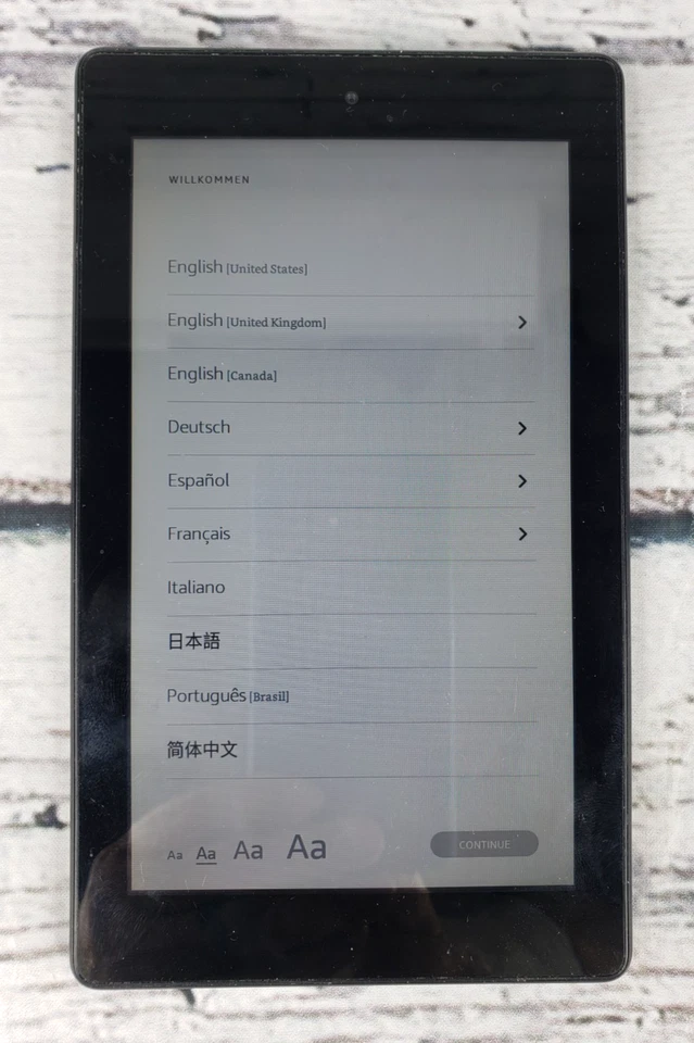 Amazon Kindle Fire 7 tablet  16GB - 9th Generation Black (M8S26G) Tested & Reset - Image 1 of 3