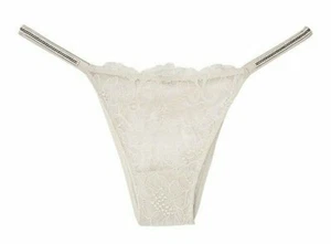 VICTORIA'S SECRET SHINE STRAP RHINESTONE BRAZILIAN THONG PANTY XS S M L XL NWT - Picture 1 of 71