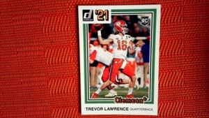2021 Panini Chronicles Draft Picks Football #22 Trevor Lawrence Donruss Draft Pi - Picture 1 of 2