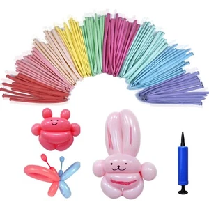 HYKJNBW Modellier Luftballons für Tiere mit Pumpe, 260Q magische Latex Luftba... - Bild 1 von 9