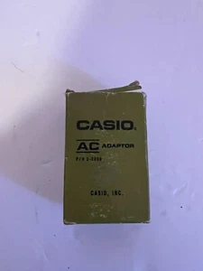 Vintage VTG Casio 2 Power Supply 2-2000 10 75d LR 21061 3 V DC 50 Milliamps￼ - Picture 1 of 3