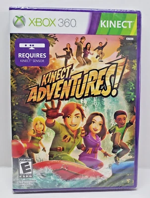Kinect Adventures! Xbox 360 - 2009 - Brand New - SEALED - Image 1 of 3