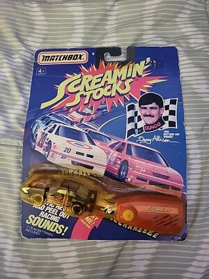 Matchbox SCREAMIN STOCKS 28 Davey Allison 1992 Vintage NASCAR Texaco B1 - Image 1 of 3