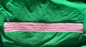 Handmade girl’s crochet pink scarf - Picture 1 of 4
