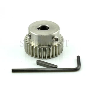 1pc 1 Module Stainless Spur Gear 28 Teeth Bore 14mm Motor Gear With 5mm Keyway - Picture 1 of 5