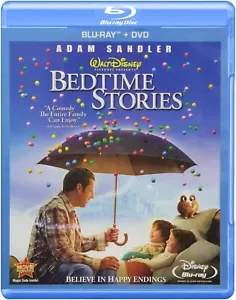 BEDTIME STORIES (Adam Sandler) Family / Comedy Blu Ray + DVD REGION A/1 - Picture 1 of 2