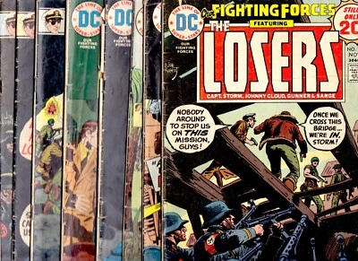 OUR FIGHTING FORCES #151 152 154 156 157 158 159 160 161 162 VG bronze Kirby lot - Image 1 of 4