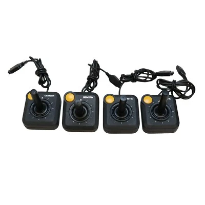 FOUR VINTAGE GEMSTIK VIDEO GAME CONTROLLERS FOR ATARI 2600 SYSTEM - Image 1 of 3