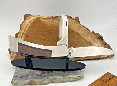 Navaja de bolsillo vintage Gerber PK-3 de dos hojas carpeta de manitas RARA--2416,23 Foto 1 de 4