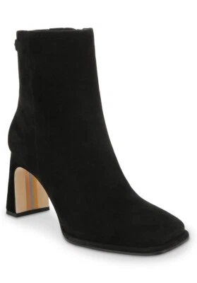 Botas femininas Sam Edelman Irie biqueira quadrada salto alto tamanho 9 M - Imagem 1 de 4