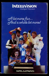 Mattel Intellivision Videospiel Katalog Beilage [00073350-G1] *BLUE COVER* - Bild 1 von 2