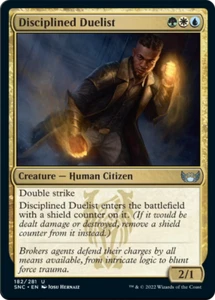 x4 Disciplined Duelist SNC MTG 182/281 UNCOMMON M/NM 4x - Picture 1 of 1