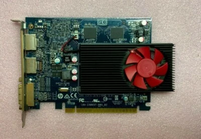 AMD RADEON R9 350 2GB GDDR5 DP DVI-I BARFISH GRAPHICS VIDEO CARD 823963-001 - Image 1 of 3