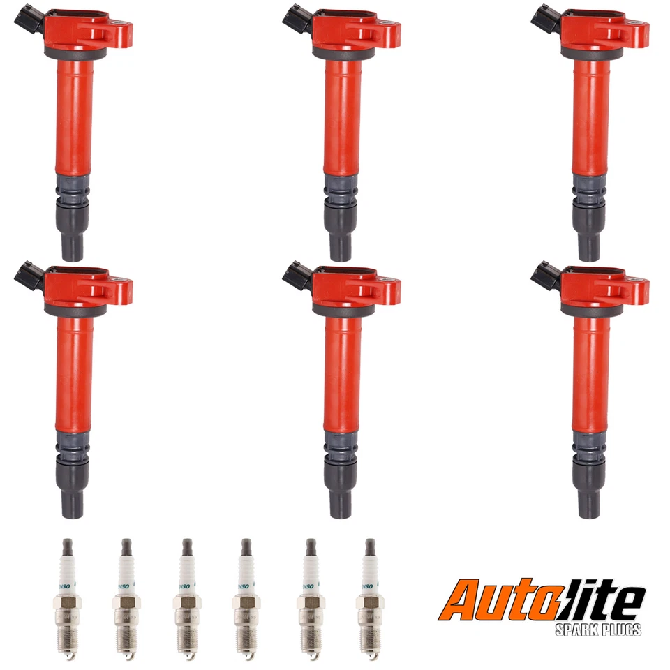 6 bobinas de encendido Energy y 6 bujías Autolite para Scion tC 2011-2016 2,5 L l4 Foto 1 de 1
