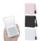 1x 2x Magnifying Lighted Makeup Mirror Double-Sided Compact Mirror  Ladies