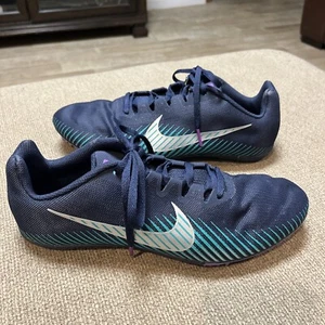 Size 9.5 - Nike Zoom Rival M 9 Obsidian Wild Berry 2021 - Picture 1 of 7