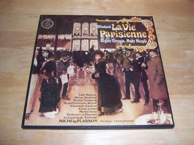 Offenbach La Vie Parisienne 1976 Angel SBLX3839 Stereo Quadraphonic 2LPBox VG+NM - Image 1 of 4