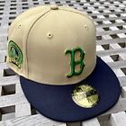 Boston Red Sox 2004 World Series Patch New Era 59Fifty Gold 2 Tone Hat 7 3/4