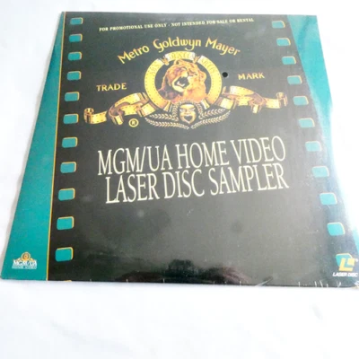 Rare MGM/UA Home Video Laserdisc Sampler 1990 - NEW Sealed - Image 1 of 2