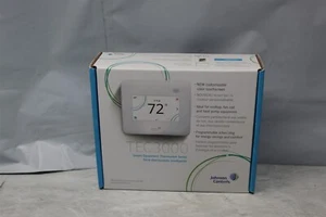 Johnson Controls Smart Thermostat - Black (TEC3312-13-000) #17482R - Picture 1 of 6