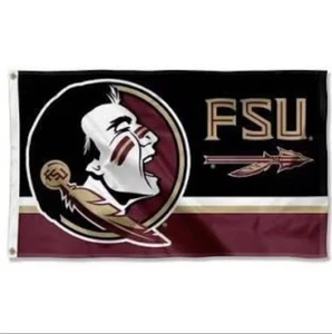 Florida State University FSU Seminoles 3x5 Flag Banner Free Shipping USA Seller - Picture 1 of 2