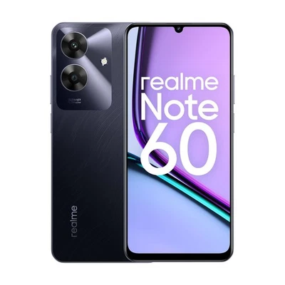 realme Note 60 4G Dual-SIM 128GB Marble Black Android Smartphone