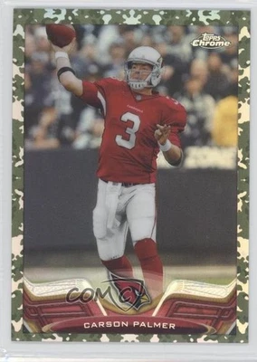 2013 Topps Chrome Military Refractor /499 Carson Palmer #44 - Image 1 of 2