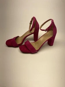 Sandalias Naturalizer Joy para mujer talla 11 tacón bloque correa al tobillo gamuza elegantes - Imagen 1 de 8