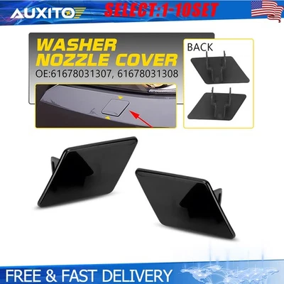 Cubiertas de arandela de faros de parachoques para BMW 325i 325xi 328i 330i 335i 2006-2008 2-10X Foto 1 de 4