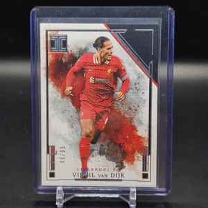 2024-25 Impeccable PL Soccer Blue #114 Virgil Van Dijk /65 - Bild 1 von 2