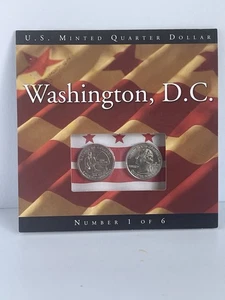 2009 Washington D C State Quarters US Mint Uncirculated Number 1 Of 50 - Picture 1 of 3