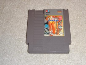 California Games Nintendo Entertainment System NES 1989 VIDEO GAME TESTED WORKS!