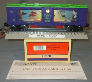 Lionel 19965 Pete's Place Illuminated / Animated Aquarium Car O/027 ga. LRRC USA - Picture 1 of 11