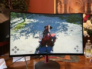 Acer Nitro 27" Full HD 1920 x 1080 1500R Curve PC Gaming Monitor - Picture 1 of 3