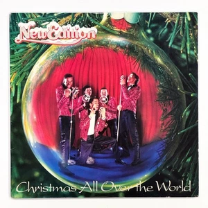 New Edition - Christmas All Over The World Vinyl LP 1985 - Picture 1 of 4