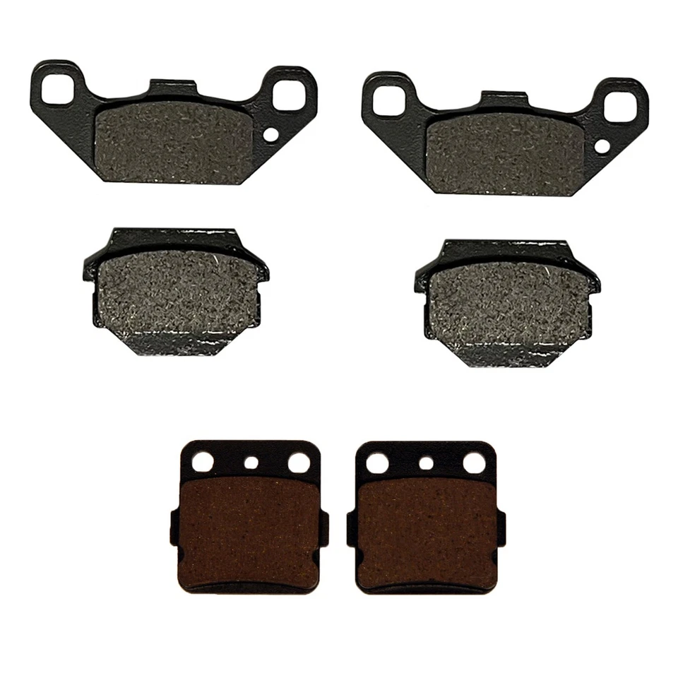 Pastillas de freno semimetálicas delanteras y traseras para Kawasaki Lakota 300 / Sport 1995-2003 Foto 1 de 1