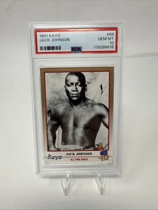 1991 Kayo Jack Johnson 64 PSA 10 - Picture 1 of 3
