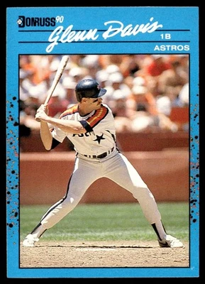 1990 Donruss Best of the NL Glenn Davis Houston Astros #65 - Image 1 of 2