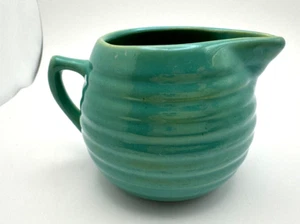 Vintage Bauer Pottery Green Large Creamer Ring Ware - GREAT CONDITION - Picture 1 of 8