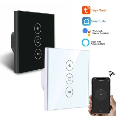 MARKENLOS Alexa Jalousieschalter, WLAN Rolladenschalter Rolladensteuerung mit Timer & APP